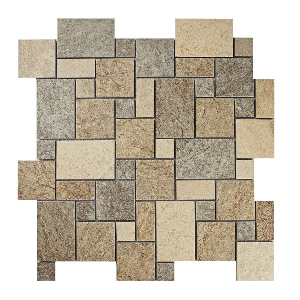 Mosaico OPUS ARDESIA-4  Sand porcellanatomosaik