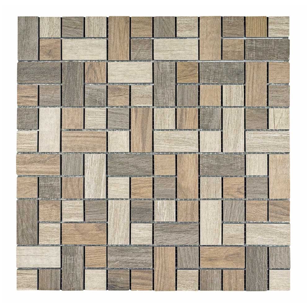 Mosaico VIVO WOOD-1 porcellanatomosaik Mosaico VIVO WOOD-1 porcellanatomosaik