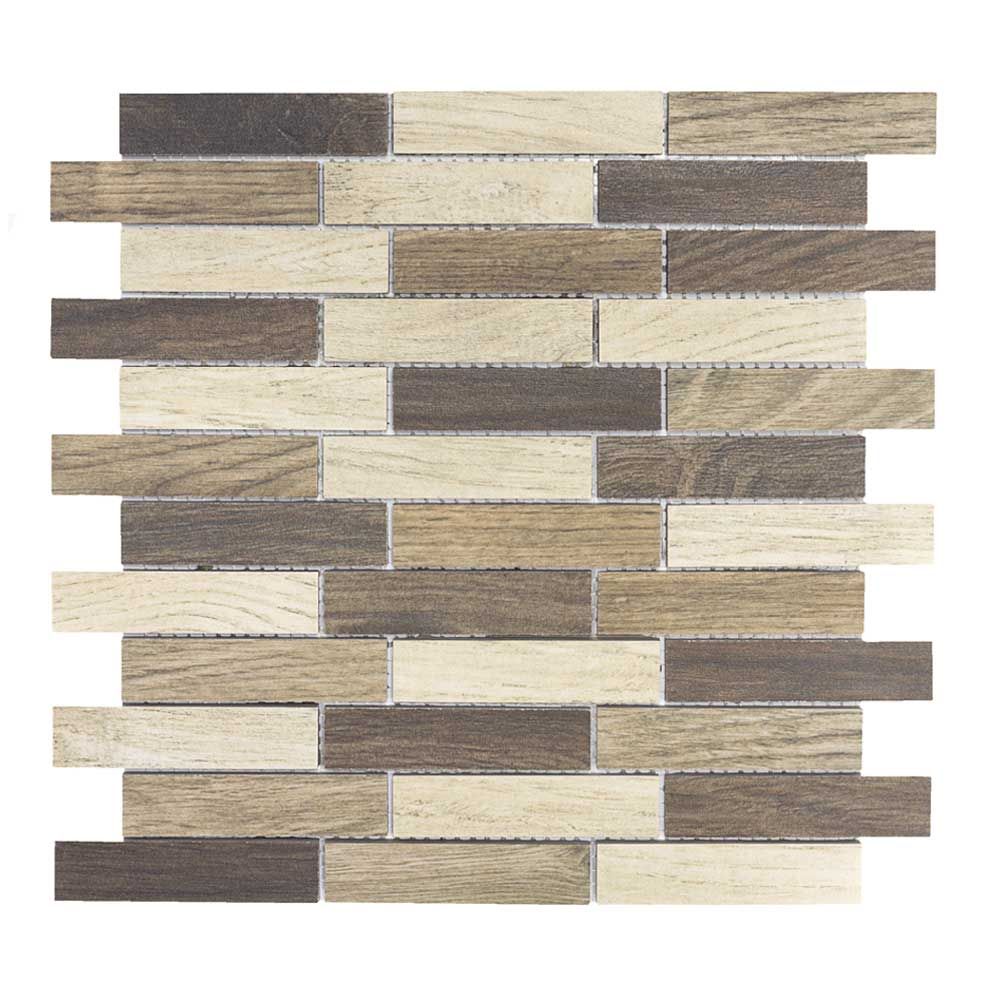 Mosaico MURO WOOD-7 porcellanatomosaik Mosaico MURO WOOD-7 porcellanatomosaik