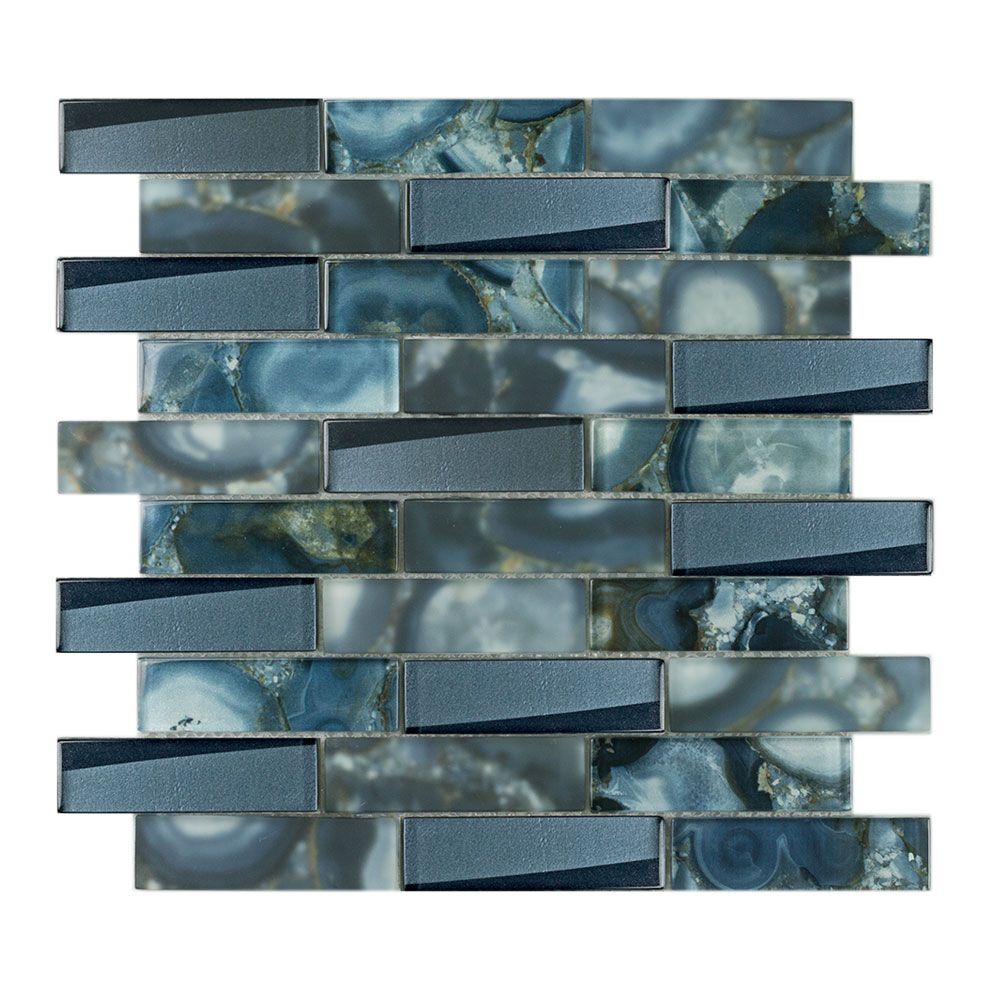 BRICK 2.8 AGATA-1 azzurro Glasmozaïek BRICK 2.8 AGATA-1 azzurro Glasmozaïek