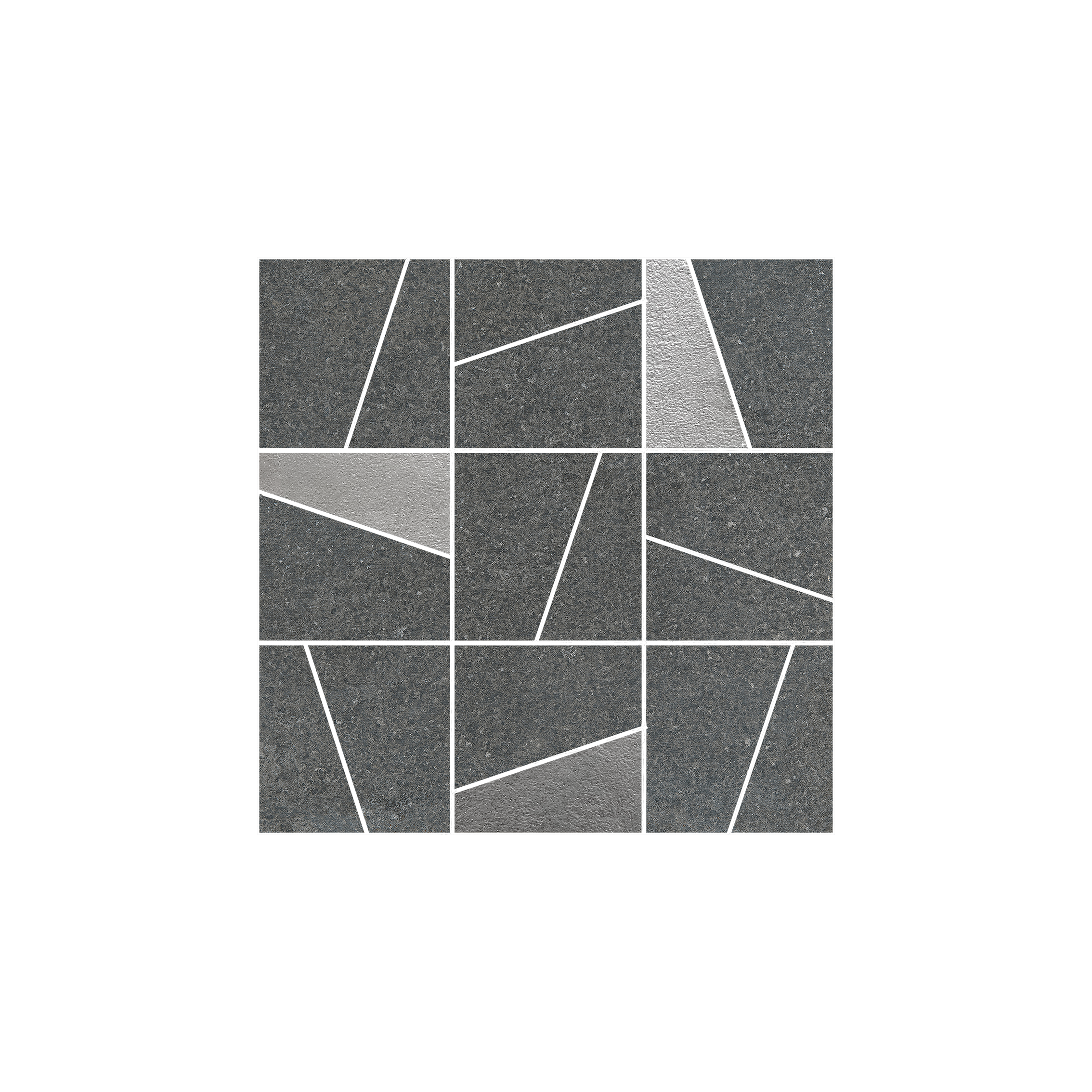 LEITWERK Typ S08 magma metallic 30x30 LEITWERK Typ S08 magma metallic 30x30