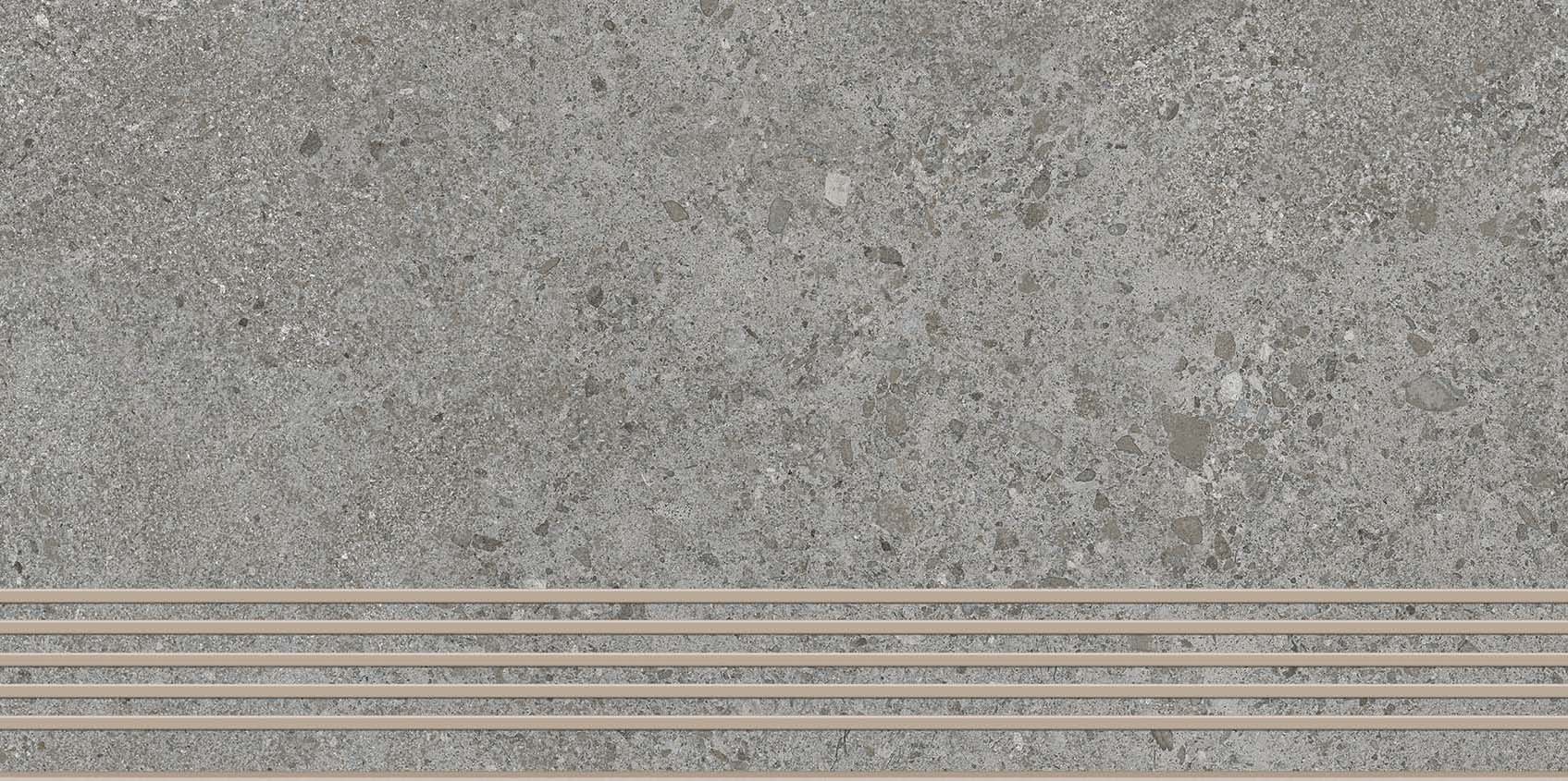 AUTHORITY grijs traptrede mat, 30x60 cm, R10 AUTHORITY grijs traptrede mat, 30x60 cm, R10