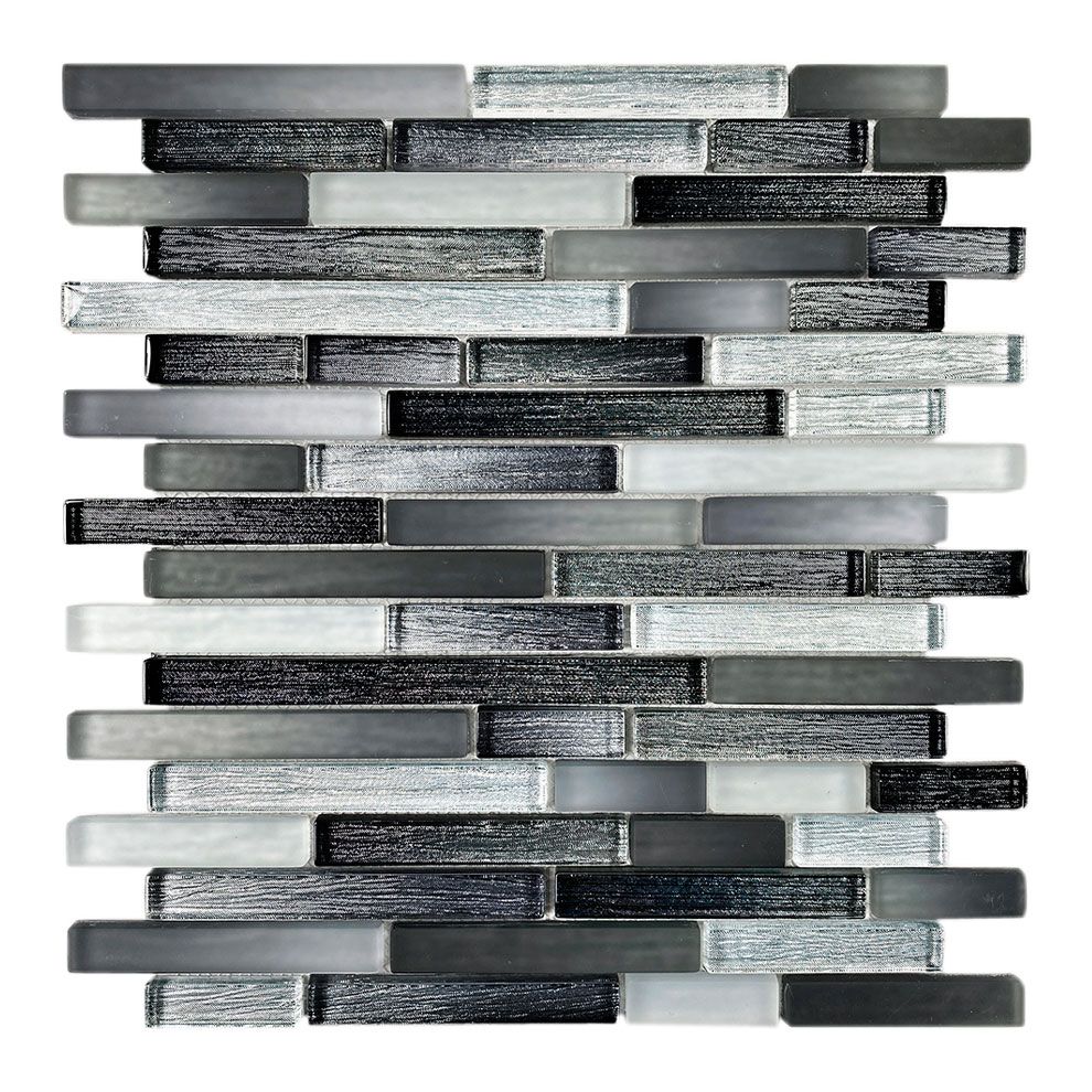 BRICK 1.5 LINO-1 nero Glasmozaïek BRICK 1.5 LINO-1 nero Glasmozaïek