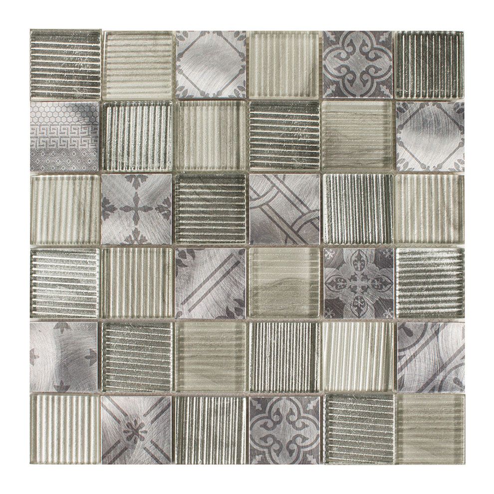 NOBLESSE-1 4.8x4.8 grigio Materiaal-Mix