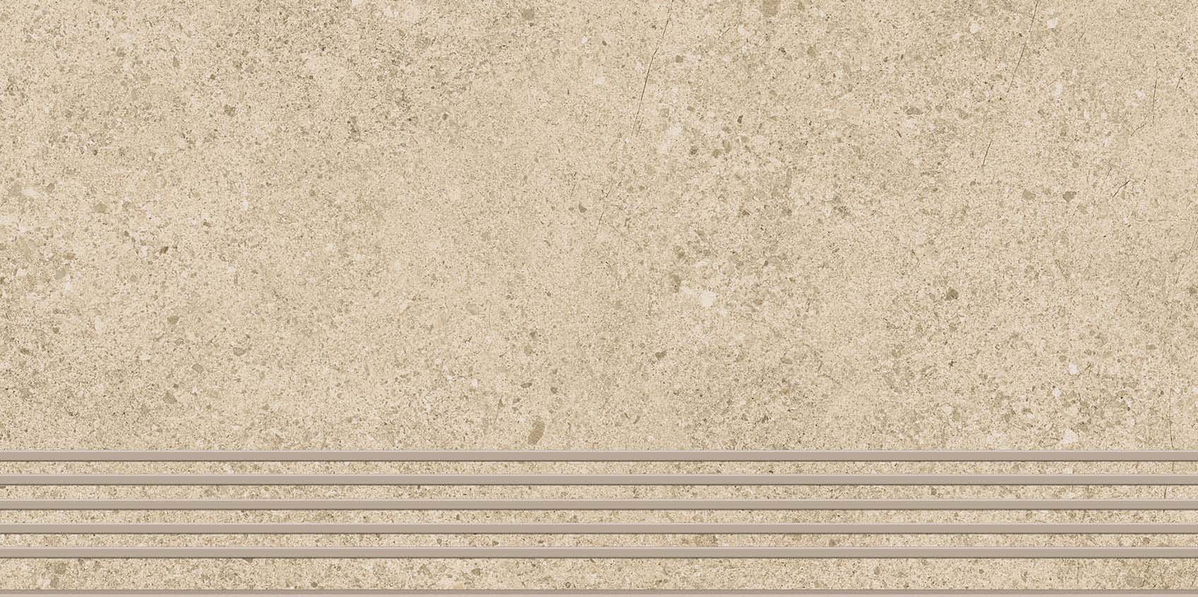 AUTHORITY beige traptrede mat, 30x60 cm, R10 AUTHORITY beige traptrede mat, 30x60 cm, R10