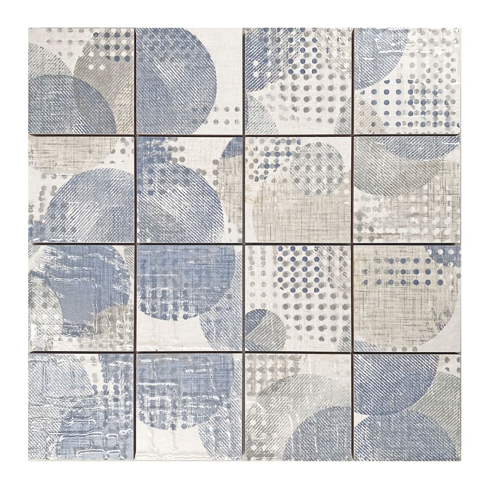 Casa PERLA-1 7,5x7,5 azzurro keramisch mozaïek
