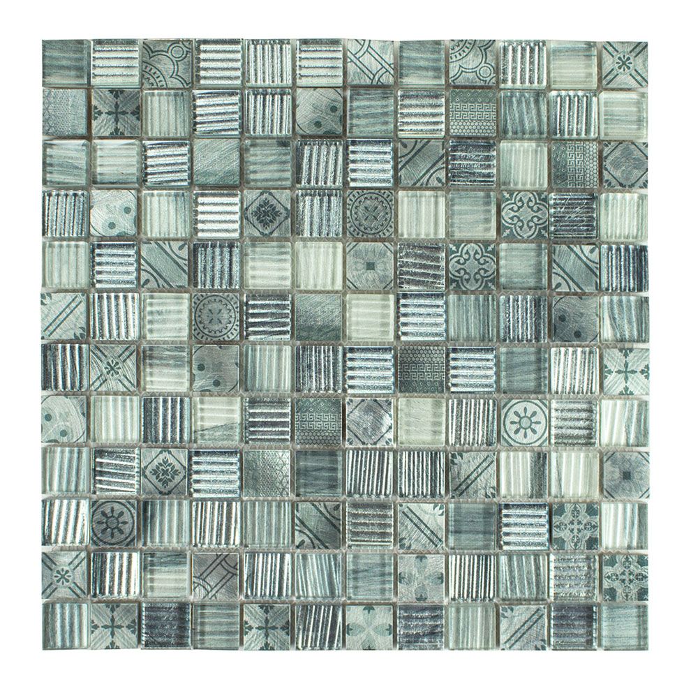NOBILE-4 2.3x2.3 verde  Materiaal-Mix