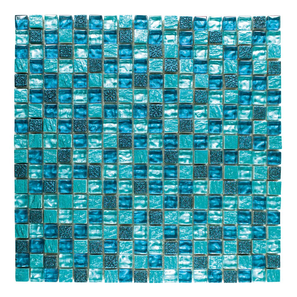 1.5x1.5 MIX-QAD acqua Materiaal-Mix