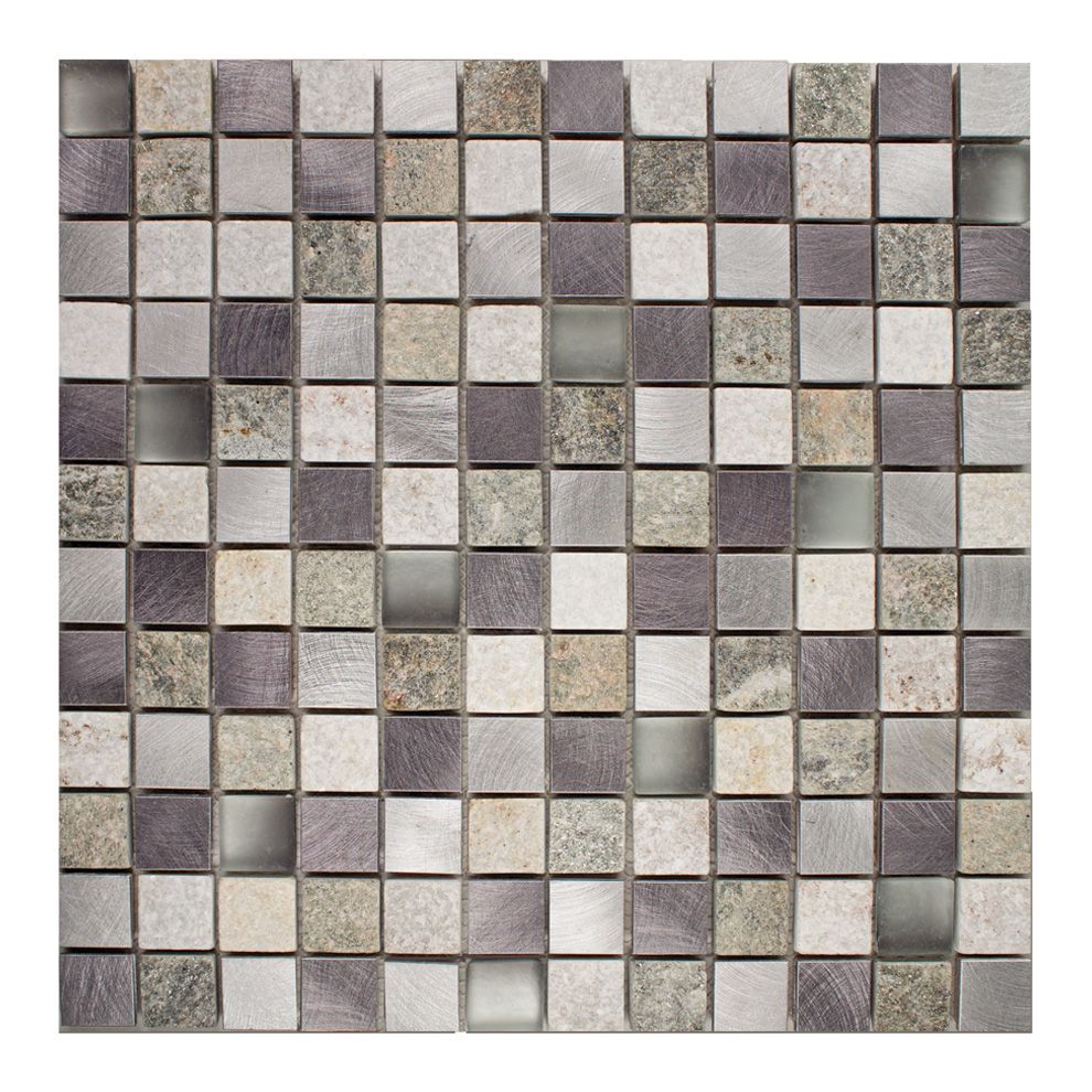 2.3X2.3 MIX-QUARZO-1 grigio Materiaal-Mix