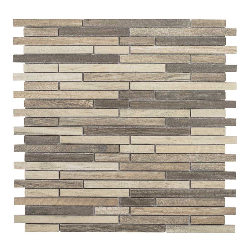 Mosaico BRICK 1.0 WOOD-7 porcellanatomosaik Mosaico BRICK 1.0 WOOD-7 porcellanatomosaik