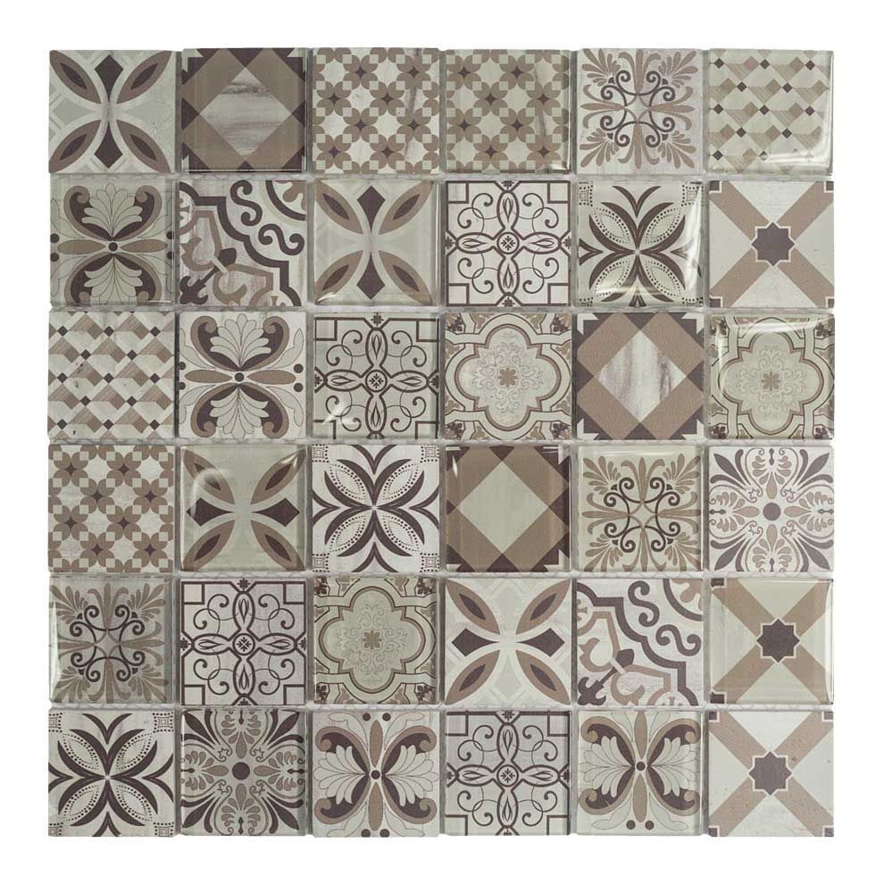 Modo PATCHWORK-2 4.8x4.8 beige  Materiaal-Mix