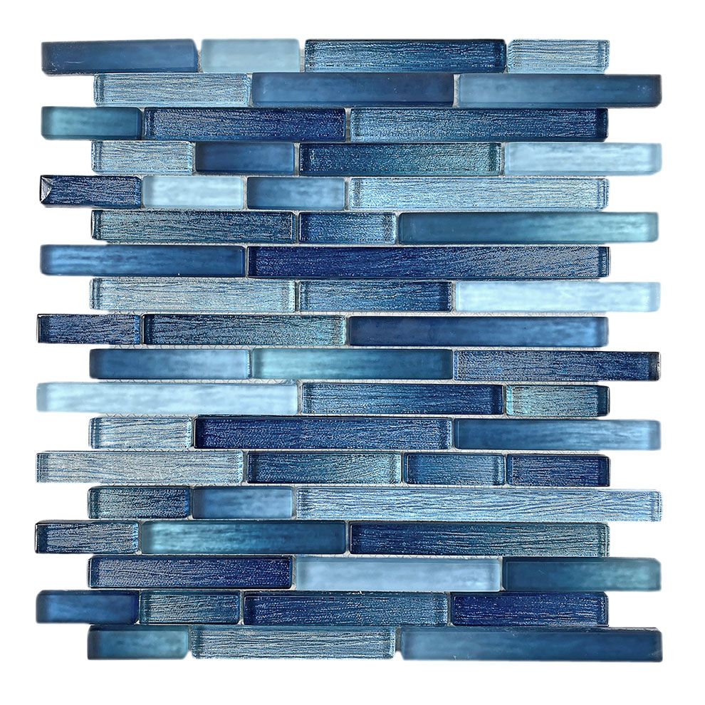 BRICK 1.5 LINO-2 blauw Glasmozaïek BRICK 1.5 LINO-2 blauw Glasmozaïek