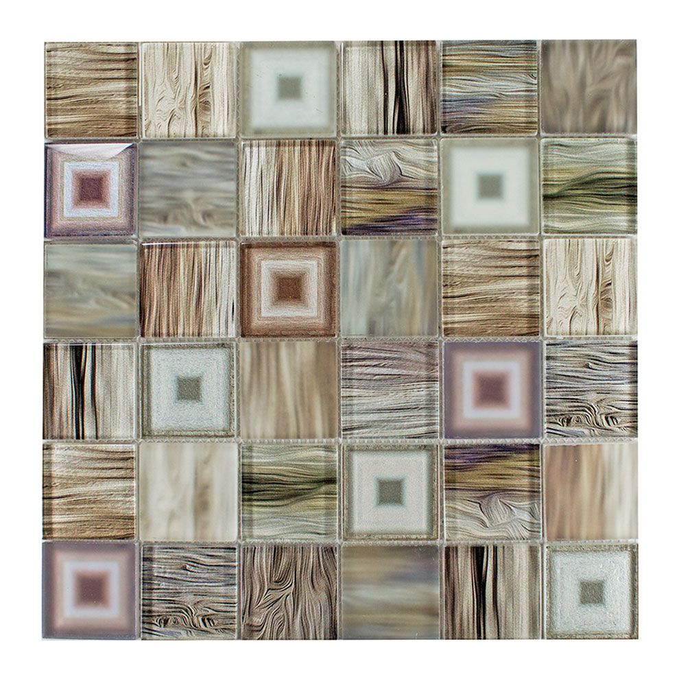 FINO-2 4.8x4.8 beige glzd./mat glasmozaïek FINO-2 4.8x4.8 beige glzd./mat glasmozaïek