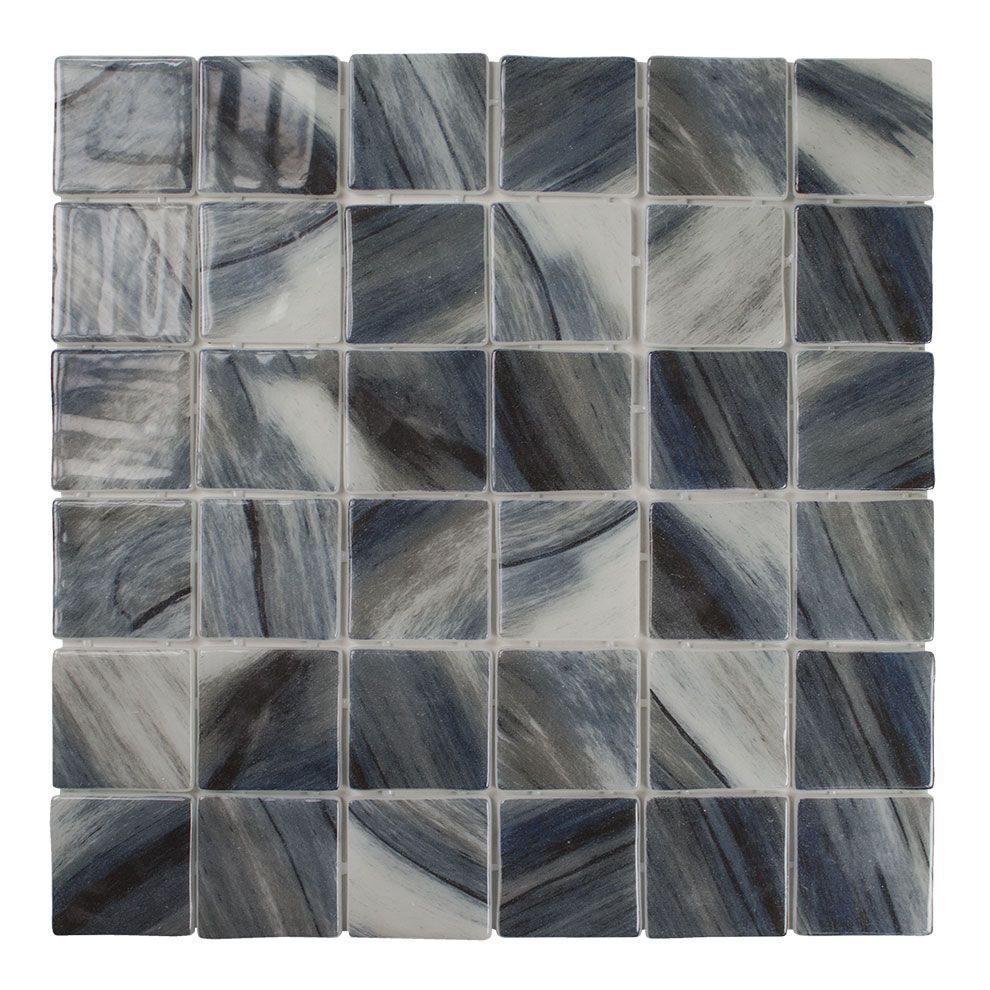AGATA-1 5x5 grigio glzd. glasmozaïek AGATA-1 5x5 grigio glzd. glasmozaïek