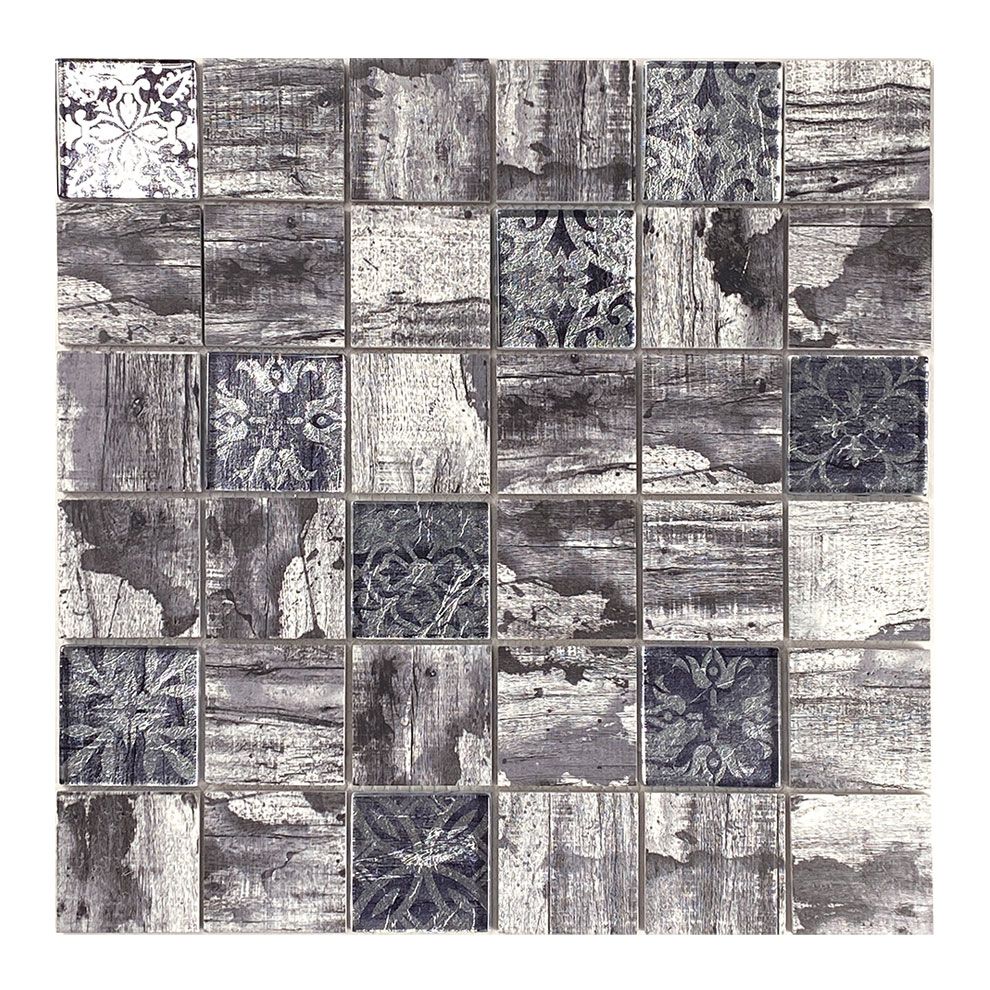 Modo SHABBY CHIC-4 4.8x4.8 grigio  Materiaal-Mix
