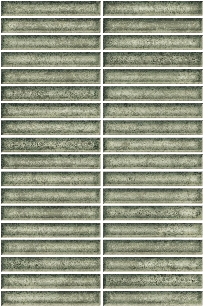 MONPELLI geschnittenes Mozaïek OLIVE MURANO 20x30 cm MONPELLI geschnittenes Mozaïek OLIVE MURANO 20x30 cm